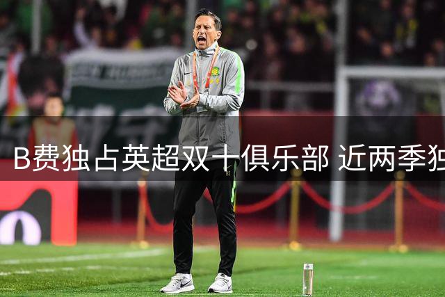 B费独占英超双十俱乐部 近两季独造30+进球